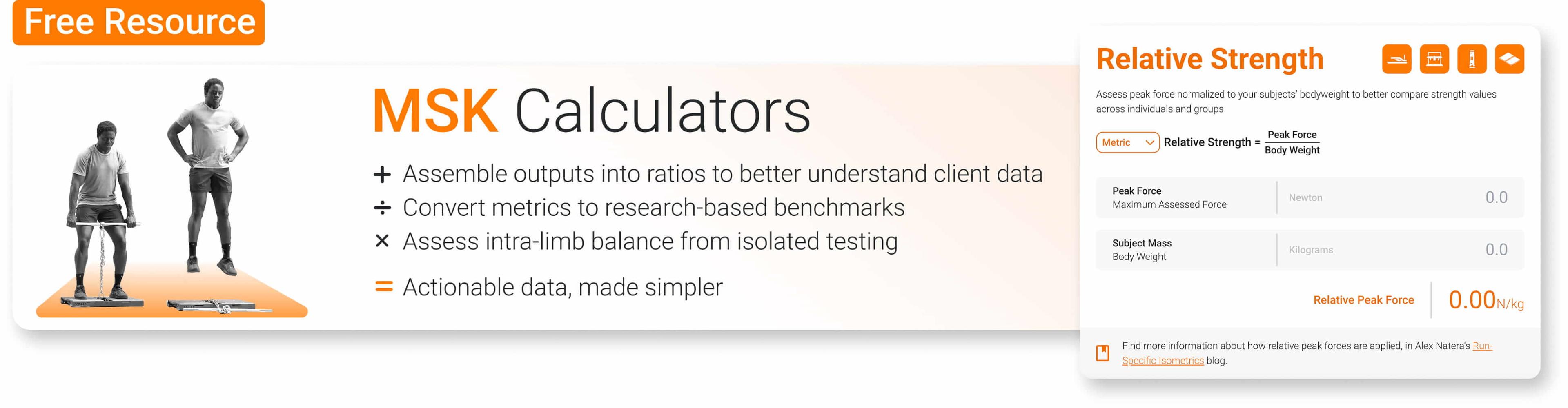 MSK Calculators