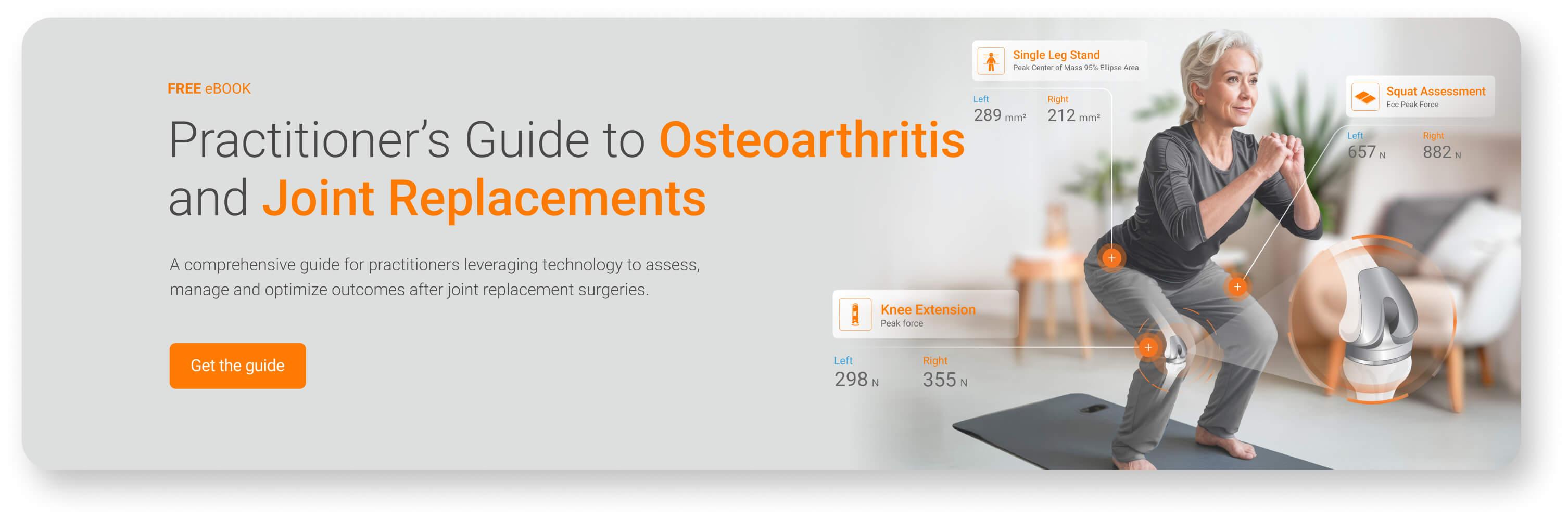 Practitioner’s Guide to Osteoarthritis and Joint Replacements Banner