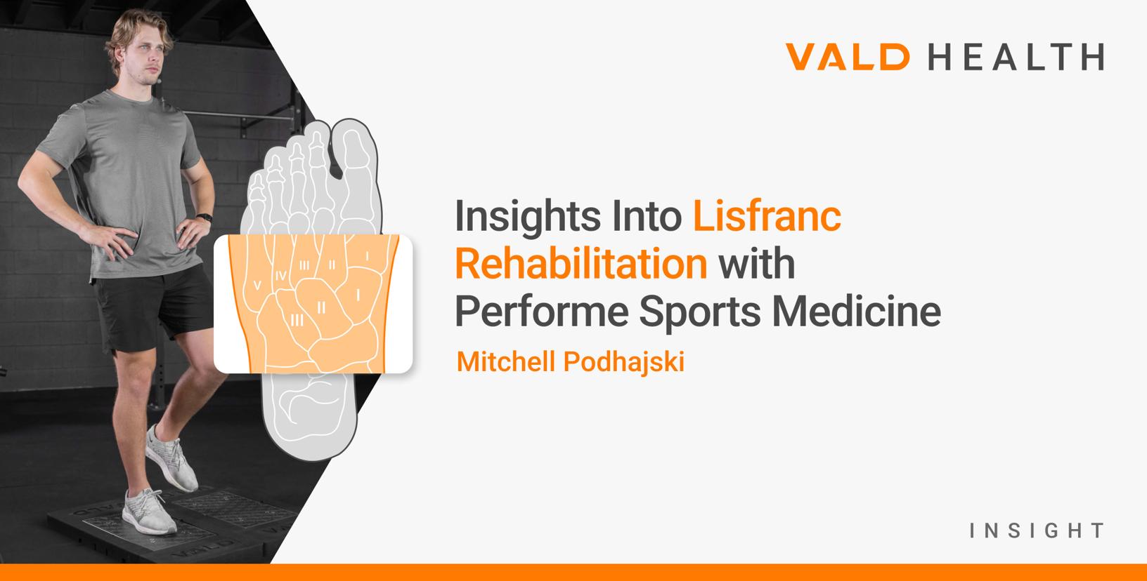 Insights Into Lisfranc Rehabilitation with Performe Sports Medicine