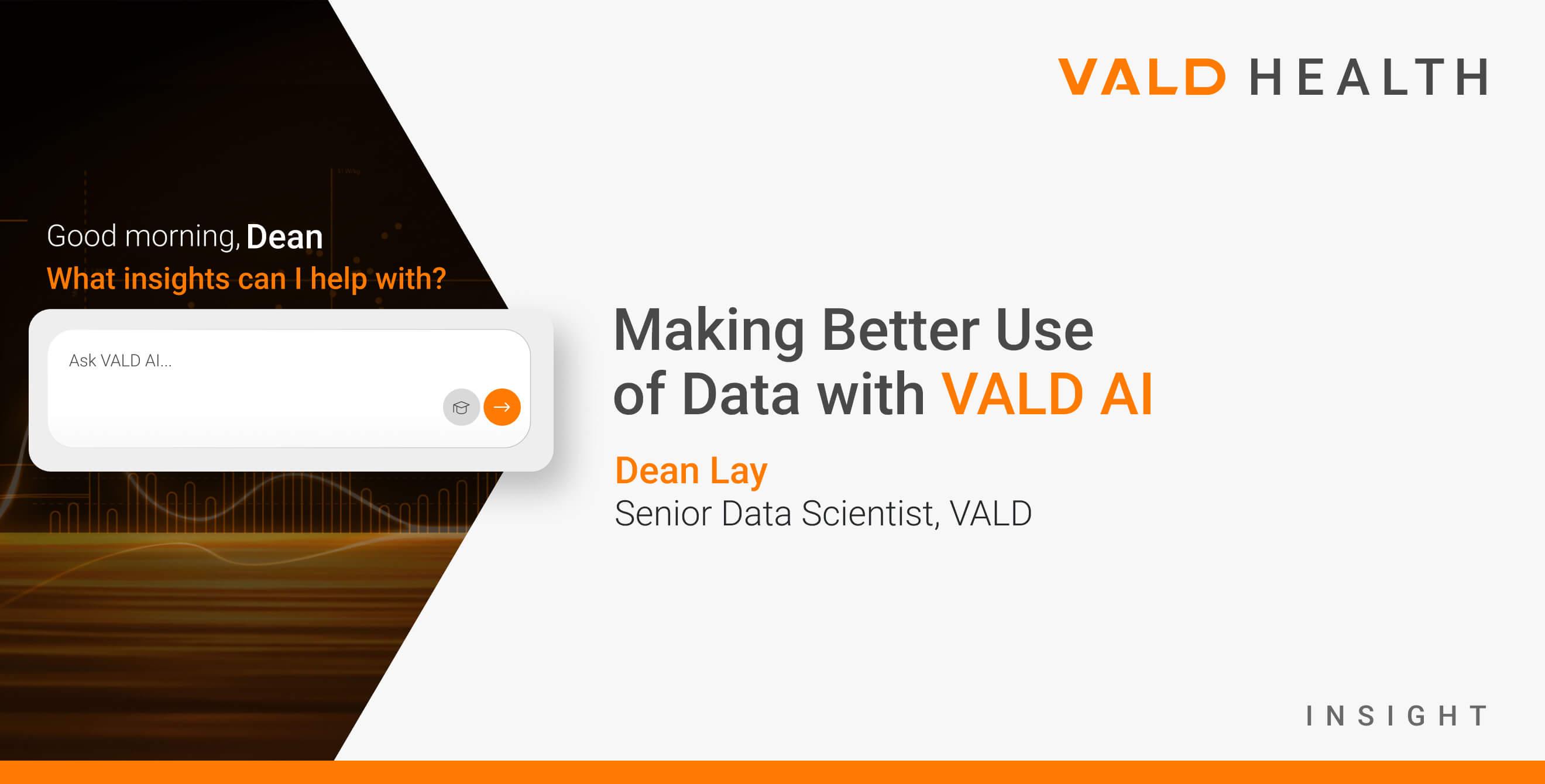 Making Better Use of Data with VALD AI