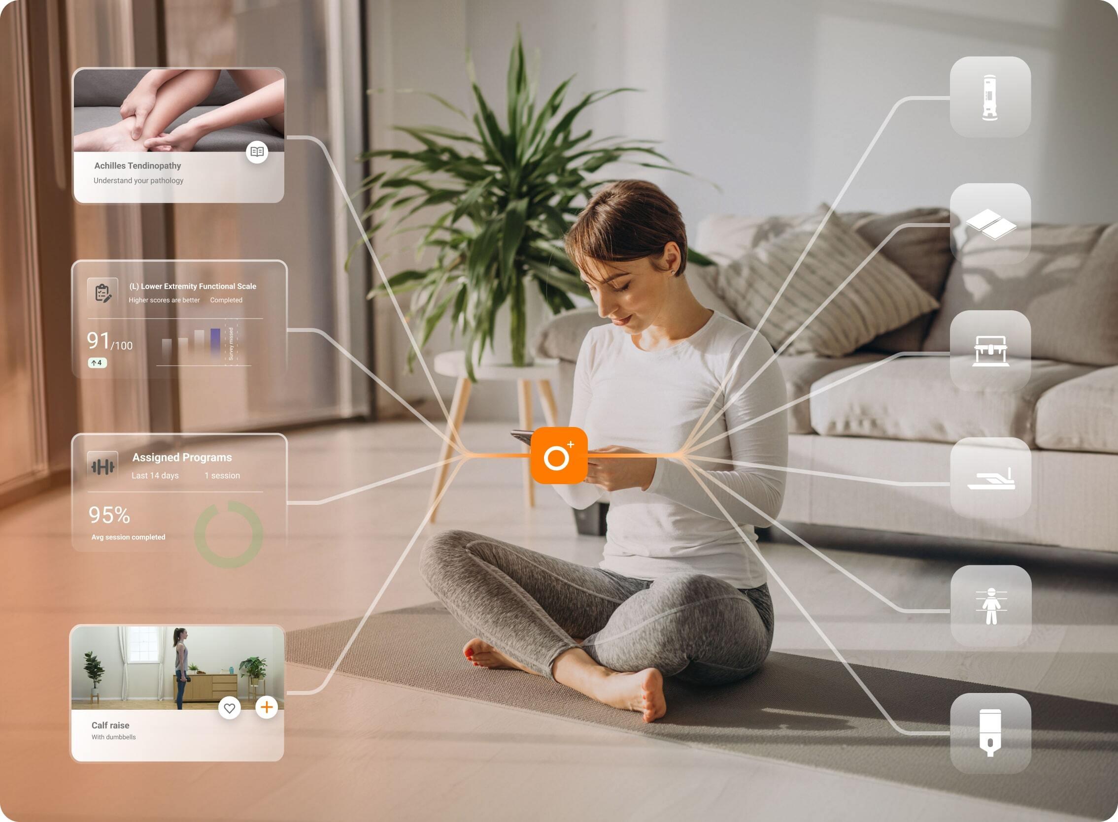 VALD Hub and VALD systems integrated into MoveHealth.