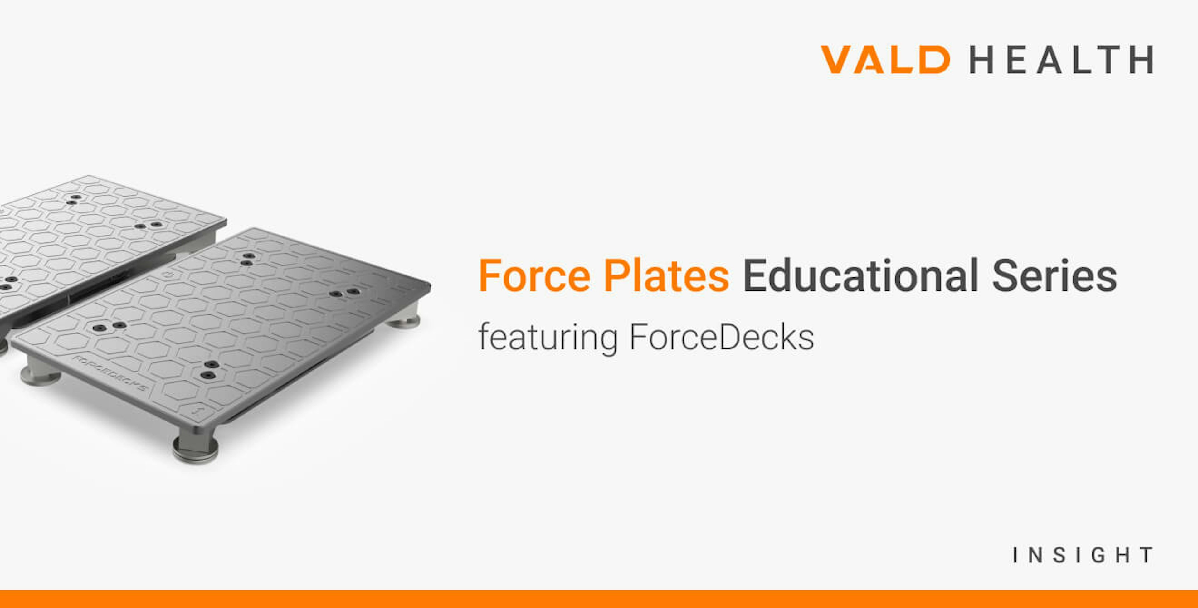 Force plates educational series featuring ForceDecks Banner