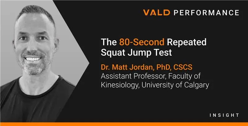 80-Second Repeated Squat Jump Test