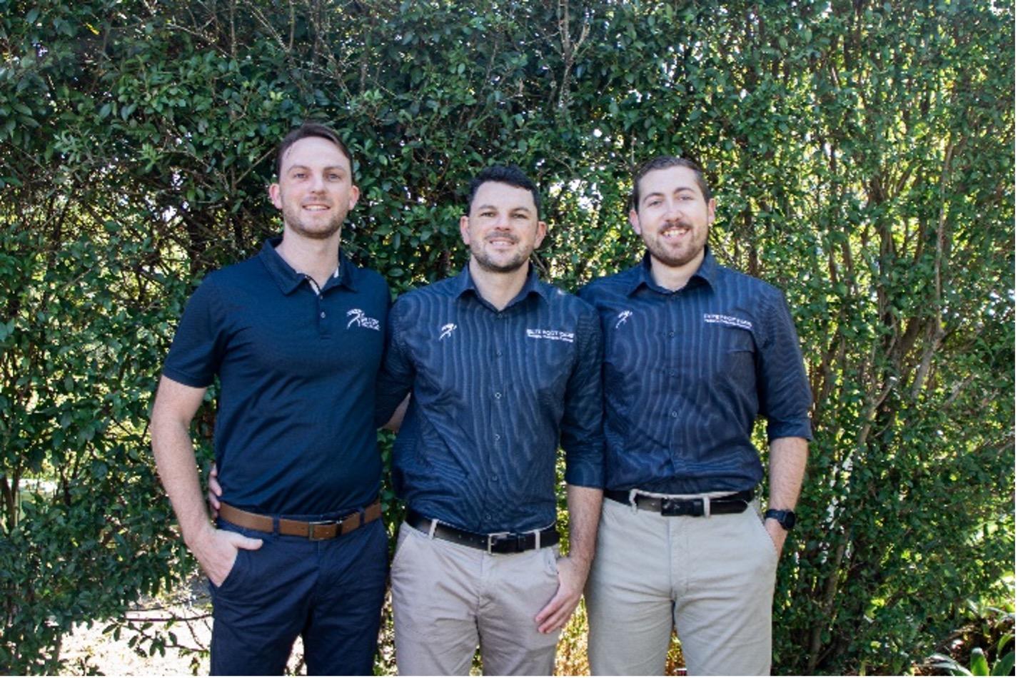 The Elite Foot Care team pictured, (Left to right) Will, Jay and Jarrod.