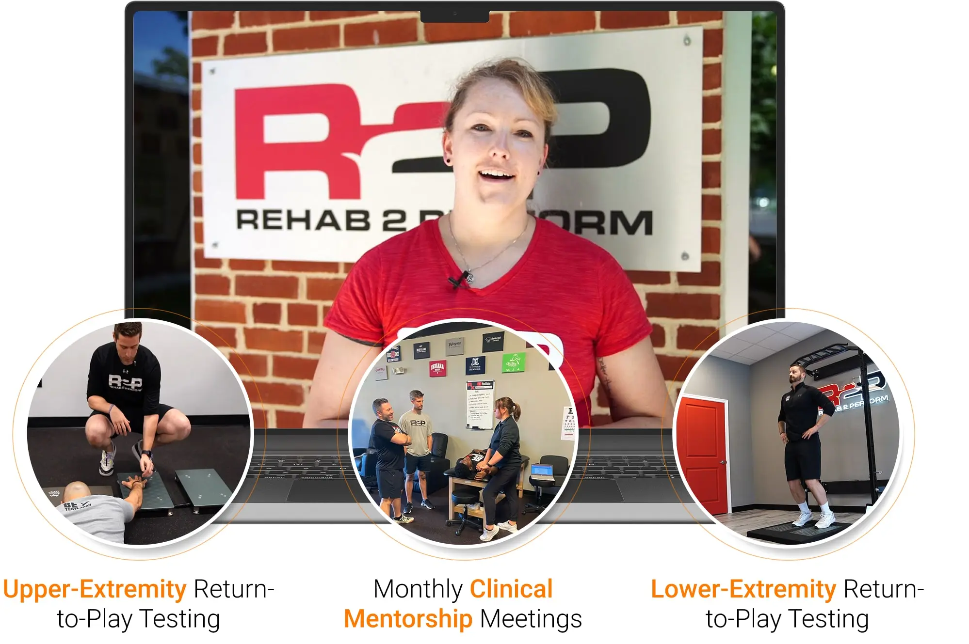 Dr. Corrie Jones directing monthly mentorship calls to upskill R2P clinicians.